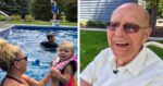 Un domn de 94 de ani a făcut o piscină pentru vecinii săi. Motivul m-a emoționat până la lacrimi