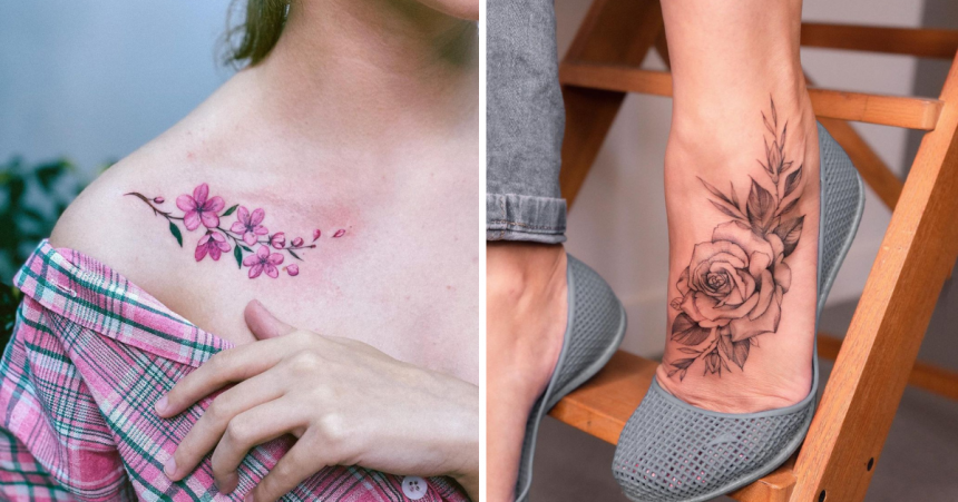 Gingașe, feminine și super frumoase: 20 cele mai populare tatuaje cu flori