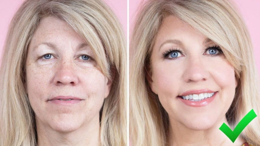Cele 4 trucuri pe care make-up artiștii de top le folosesc pentru machiajul anti-îmbătrânire: fiecare doamnă le poate repeta !