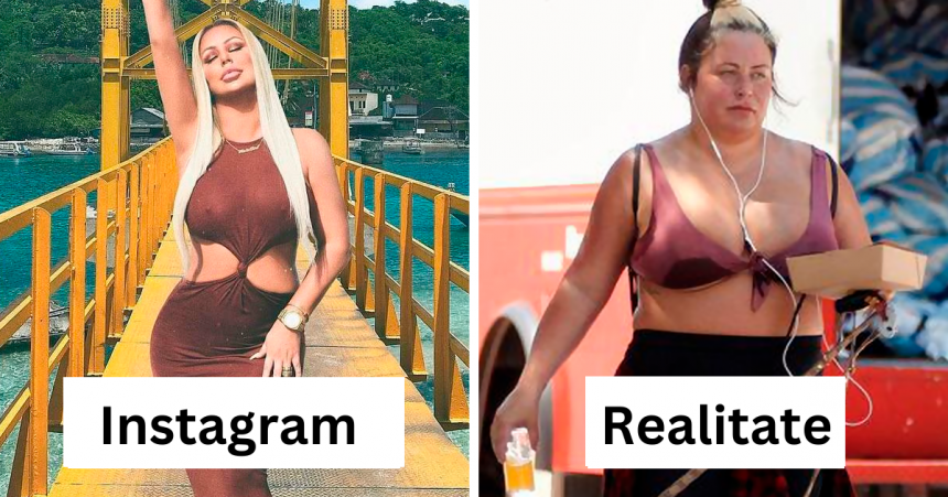 Instagram versus realitate: 30 de imagini șocante care dezvăluie adevărul din spatele rețelelor de socializare