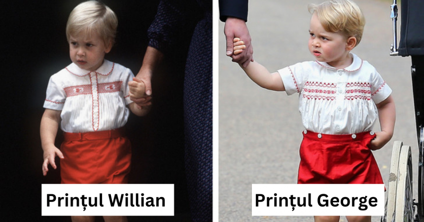 Seamănă leit cu tatăl său: cele mai drăguțe fotografii în care prinții William și George nu se disting unul de celălalt