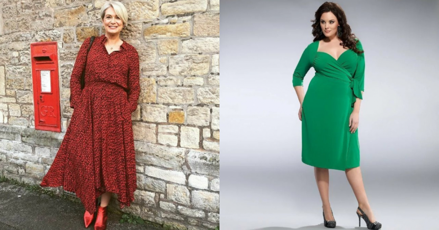 Unice și cochete: 7 modele de rochii care arată mult mai bine pe doamnele cu forme curbate de peste 50 de ani