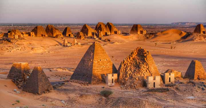 Piramidele nubiene din Regatul Kuş, construite în urmă cu mii de ani