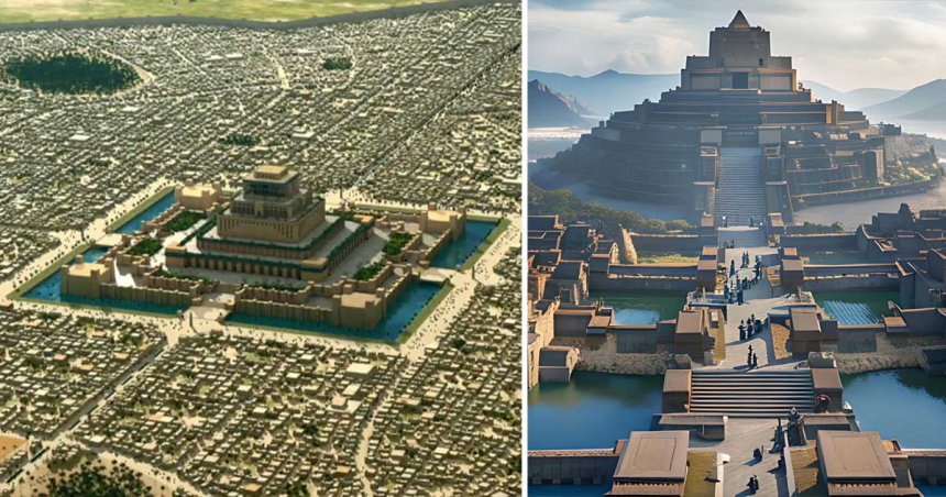 Oraşul Uruk, primul oraş al omenirii, unul dintre locurile în care s-a născut civilizaţia