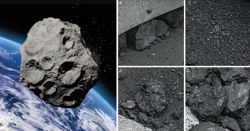Asteroidul Bennu, care ar putea lovi Pământul, conține elementele constitutive ale vieții și minerale nemaivăzute pe Terra, conform primelor analize