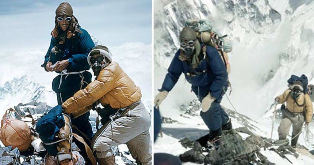 primul om care a urcat pe Everest